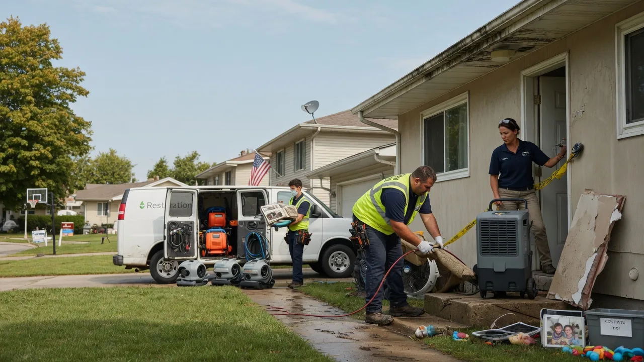 Water Damage Restoration in Delmont, SD near me